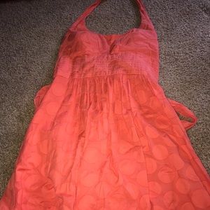 Orange dress